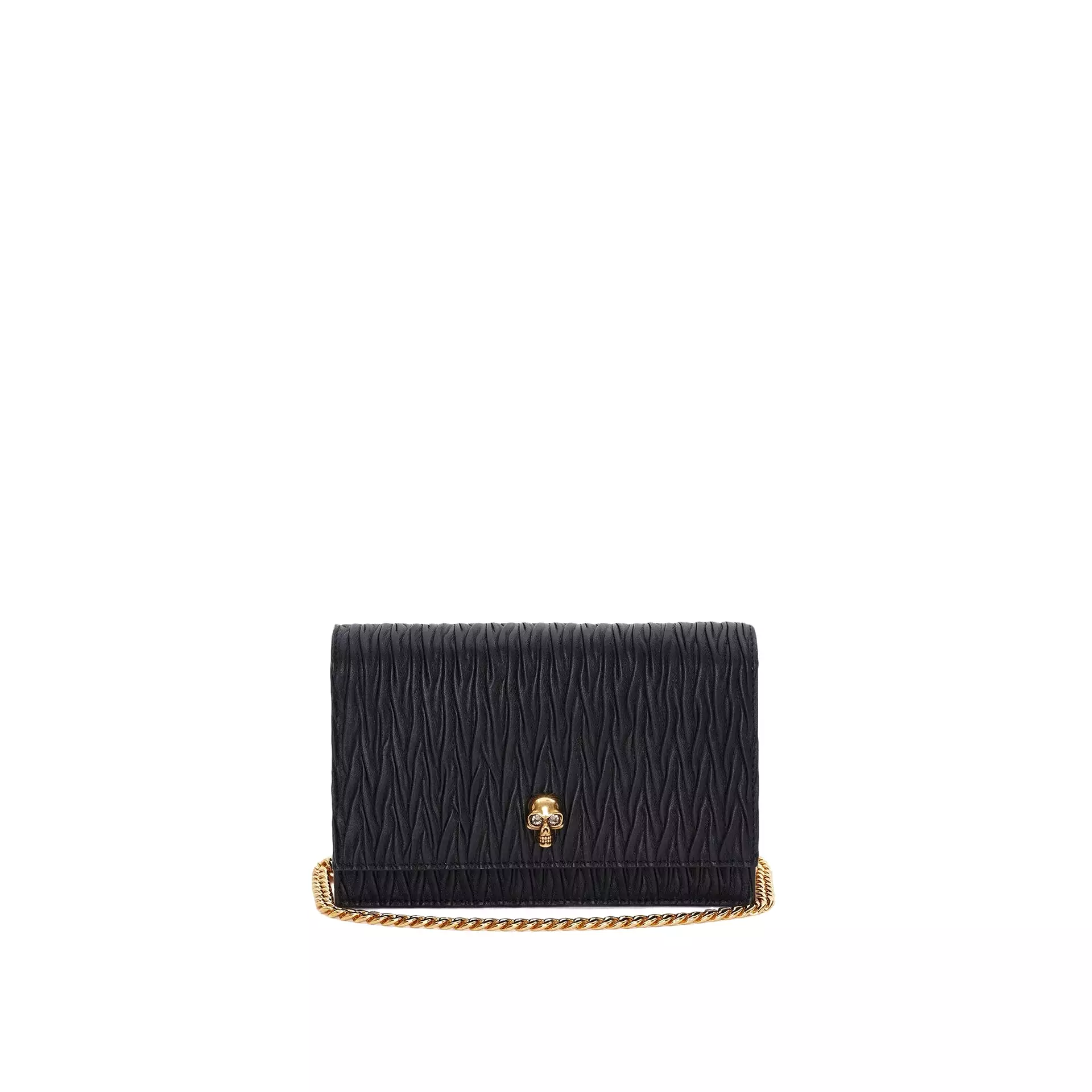 Alexander Mcqueen Borsa in pelle con teschio