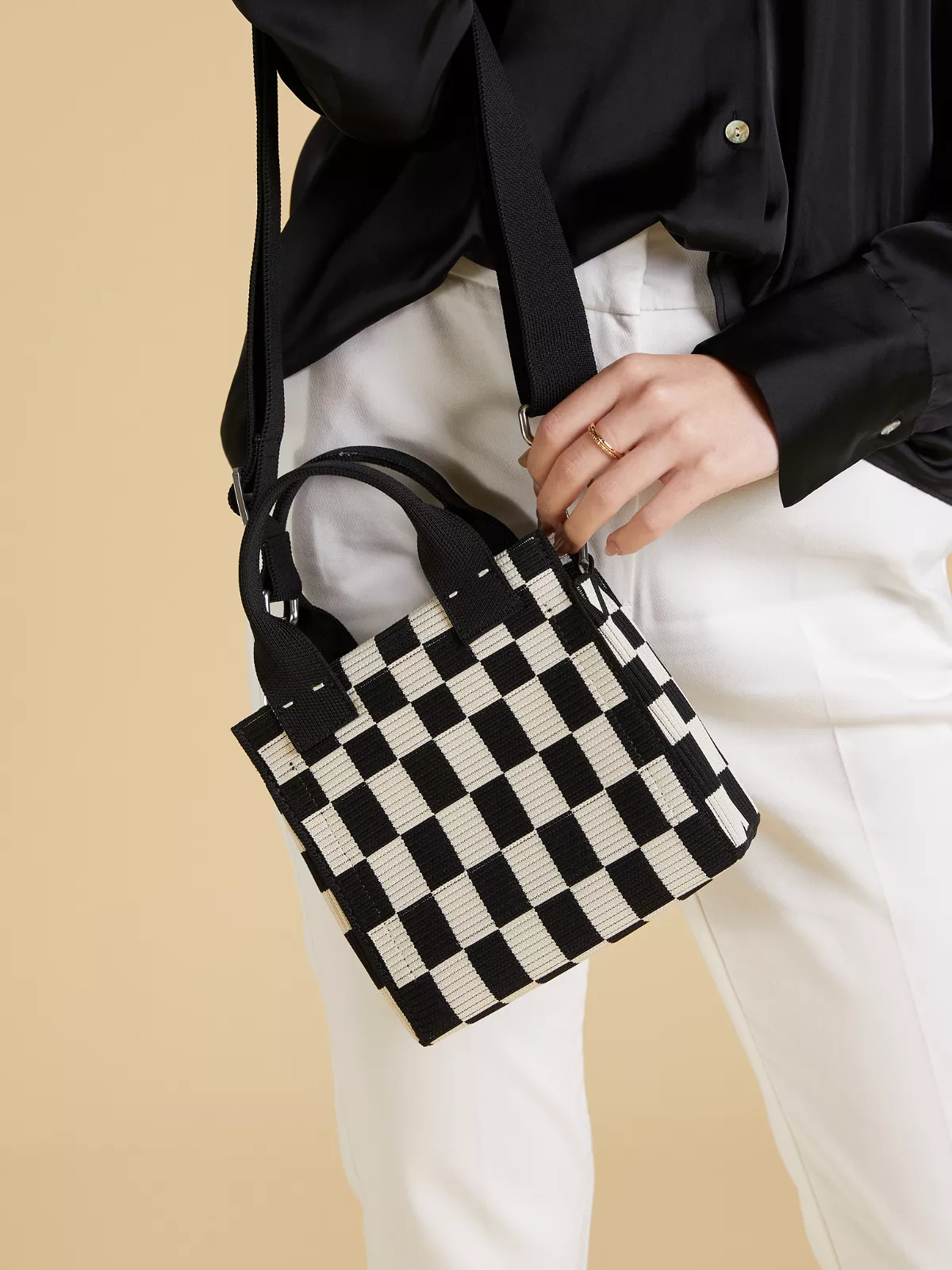 ANEW Mini Bag - Chequer Black