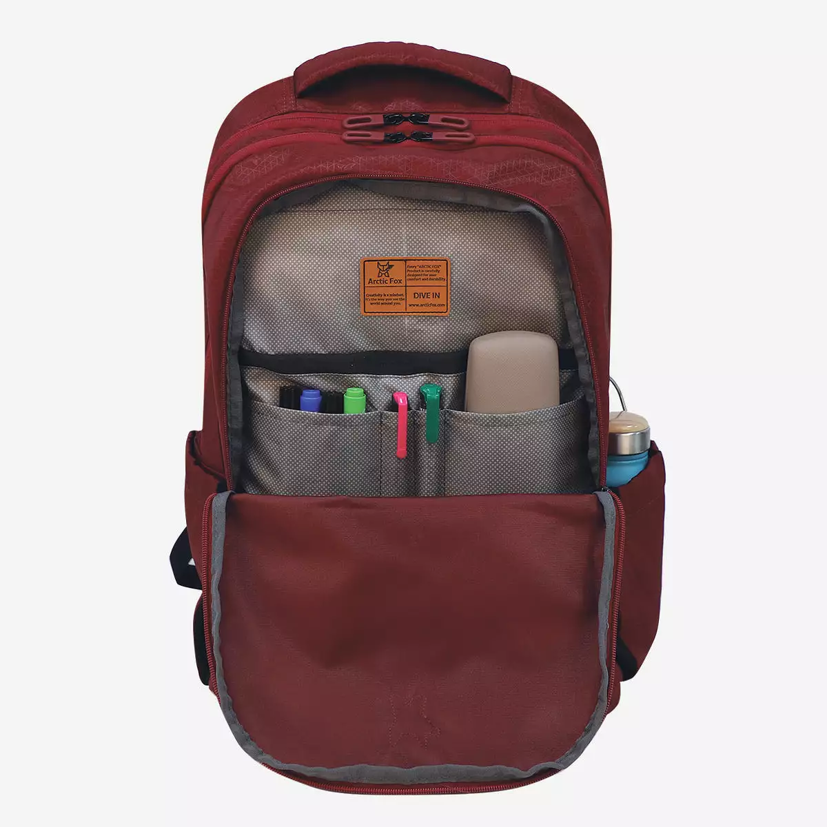 Arctic Fox Tic-Tac Tawny Port Backpack