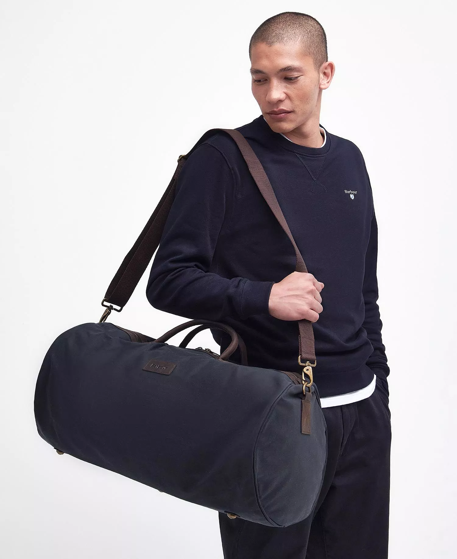 Barbour Mens Wax Essential Holdall