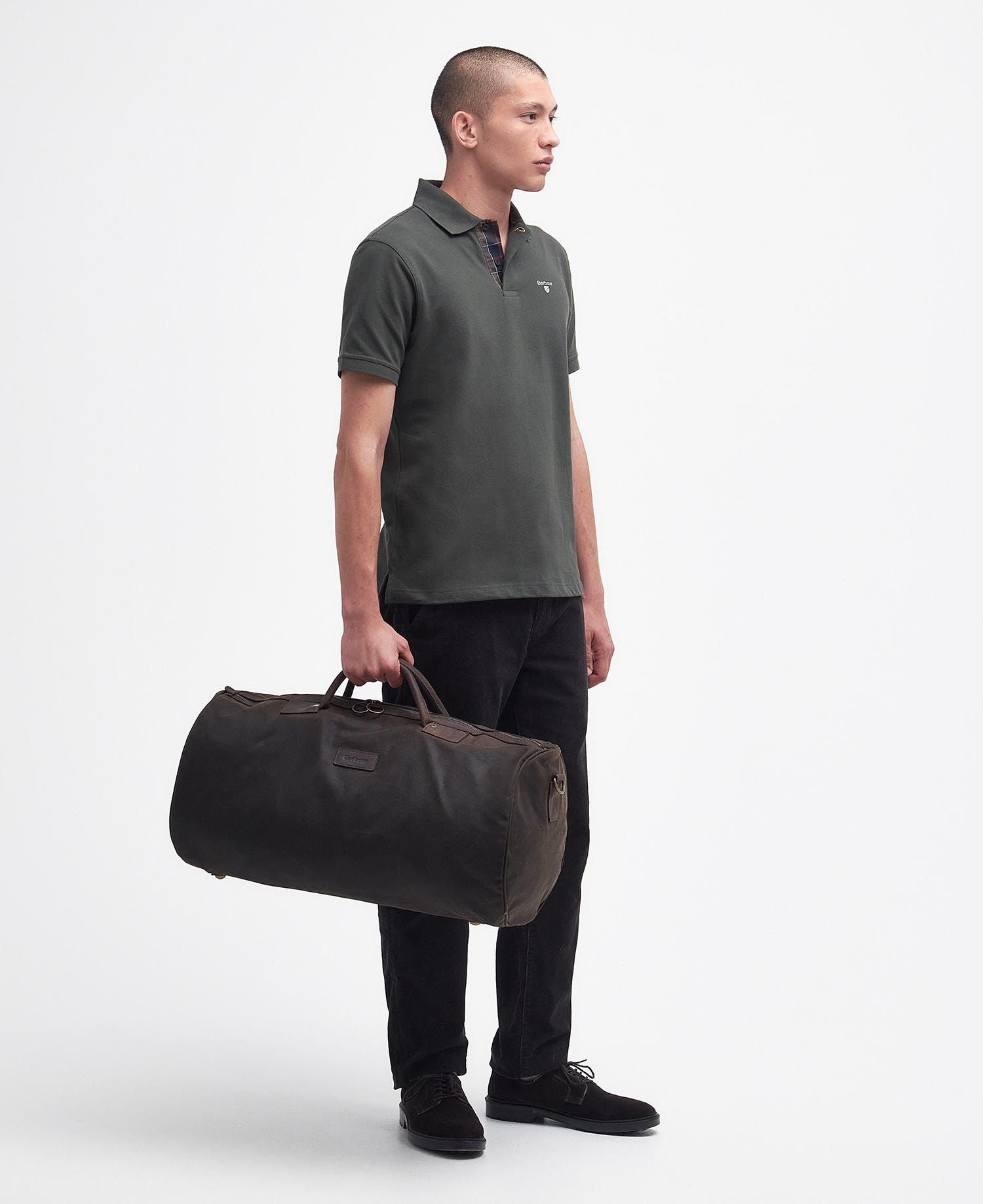 Barbour Mens Wax Essential Holdall