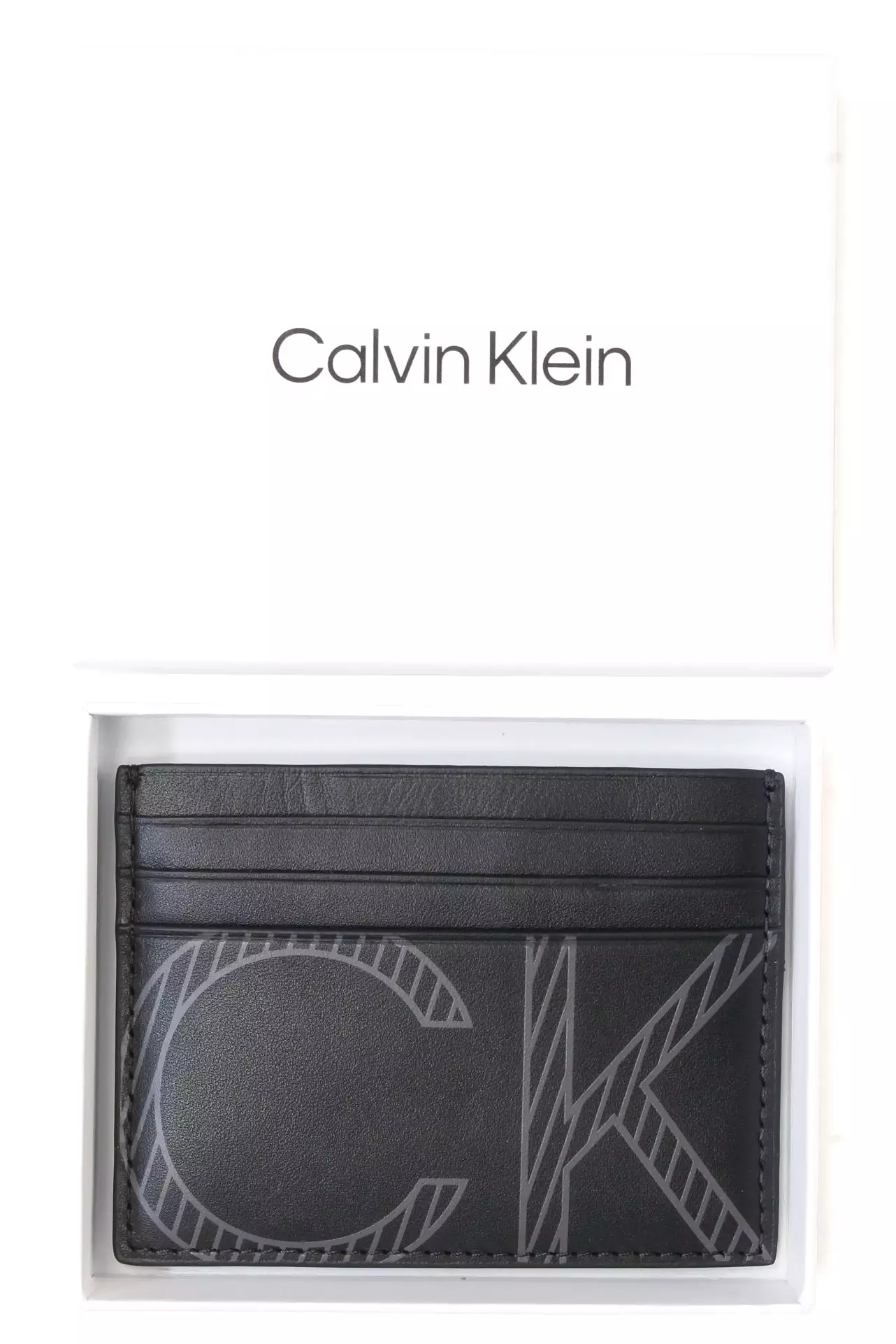 Calvin Klein Mens 'XL Mono' Cardholder Wallet