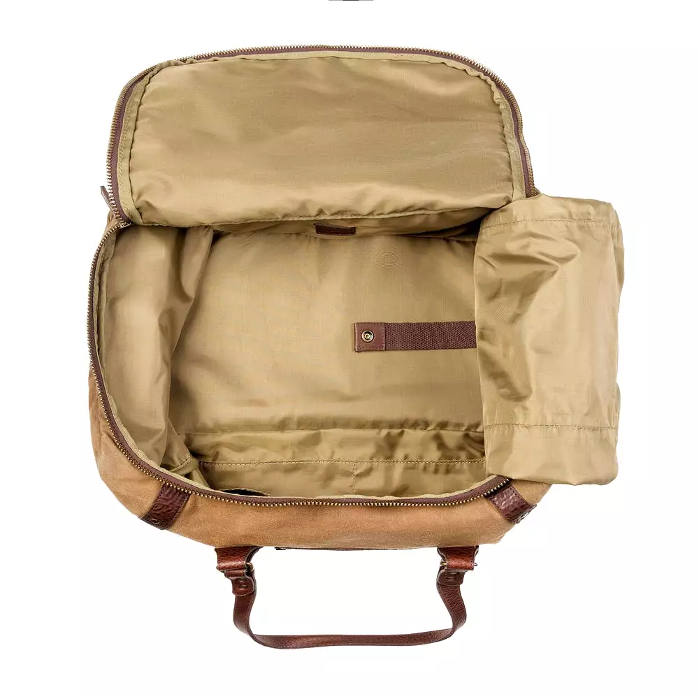 Campaign Waxed Canvas Large Duffle Bag