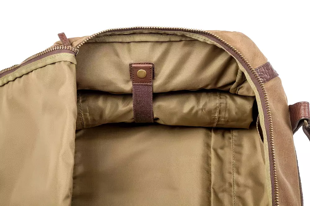 Campaign Waxed Canvas Large Duffle Bag