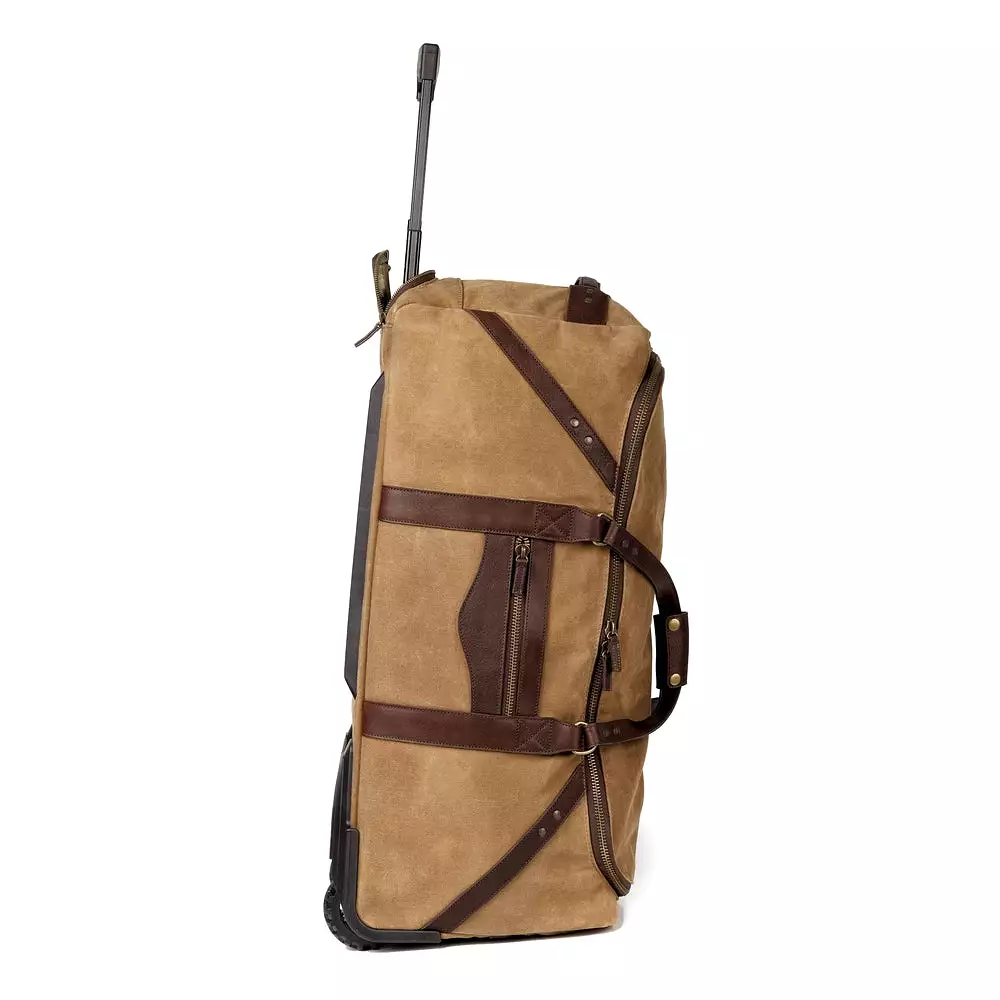 Campaign Waxed Canvas Large Roller Duffle Bag