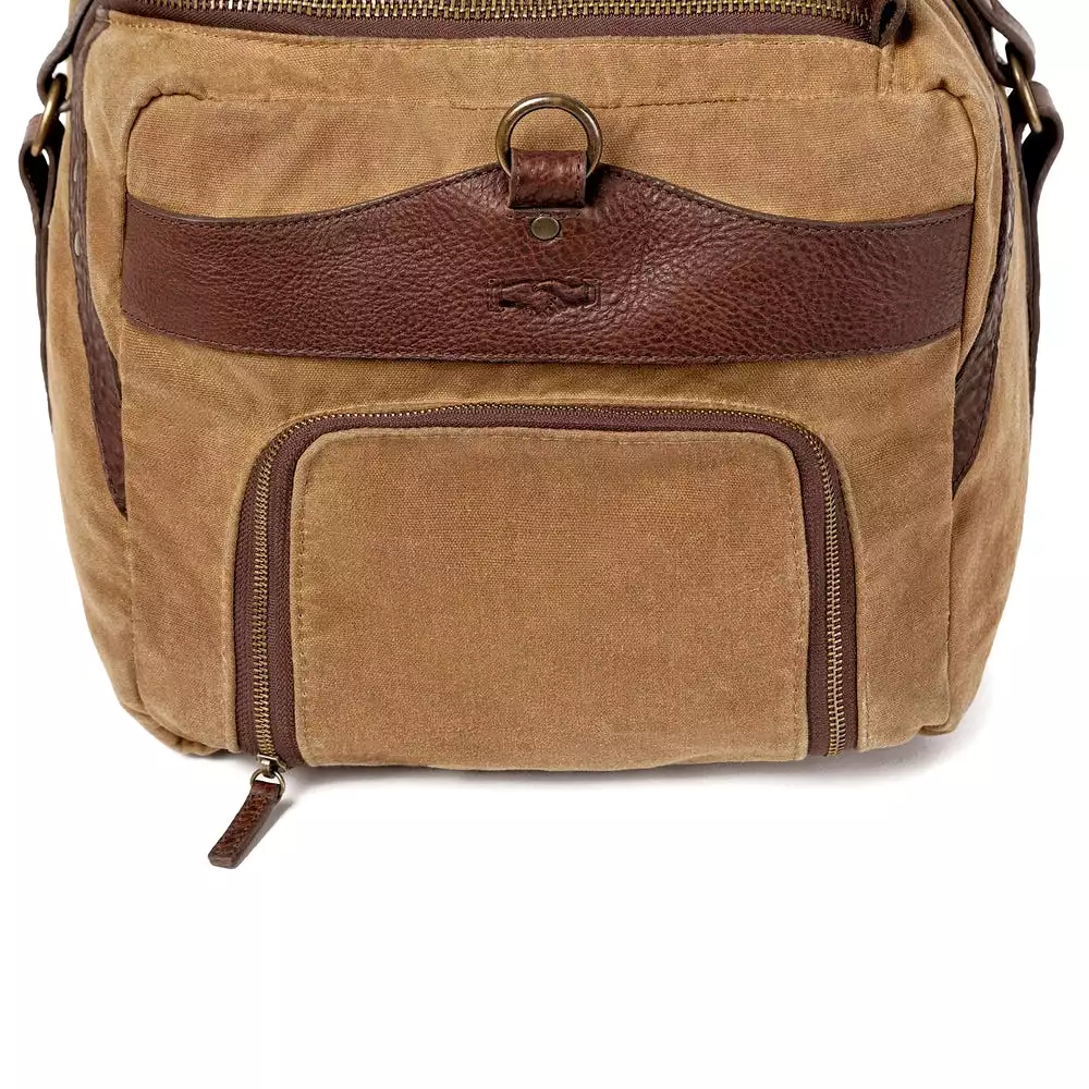 Campaign Waxed Canvas Medium Duffle Bag