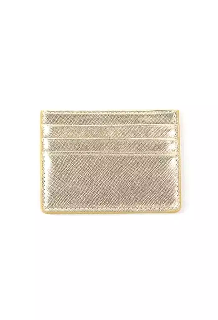 Candace Card Holder-Gold