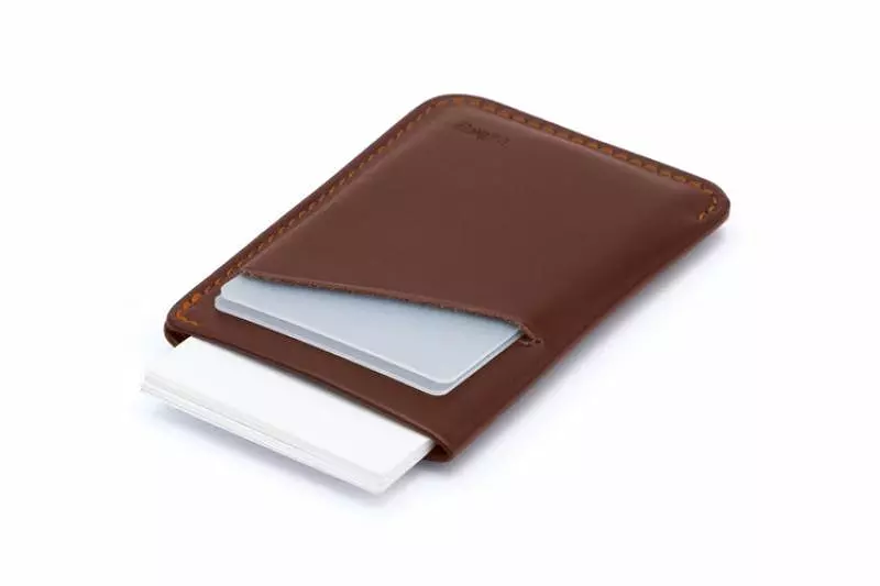 CARD SLEEVE WALLET - COCOA