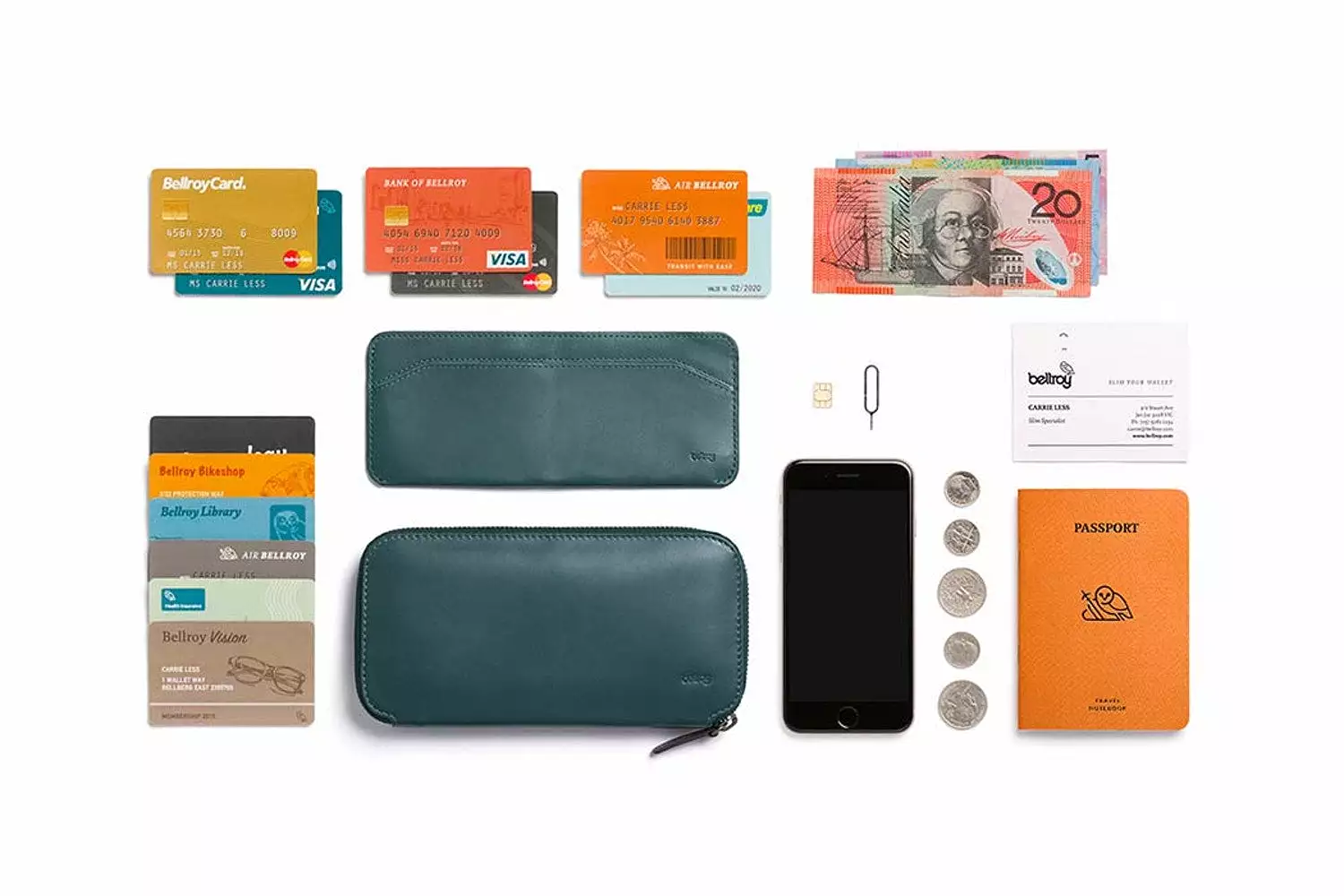 Carry Out Wallet - Teal