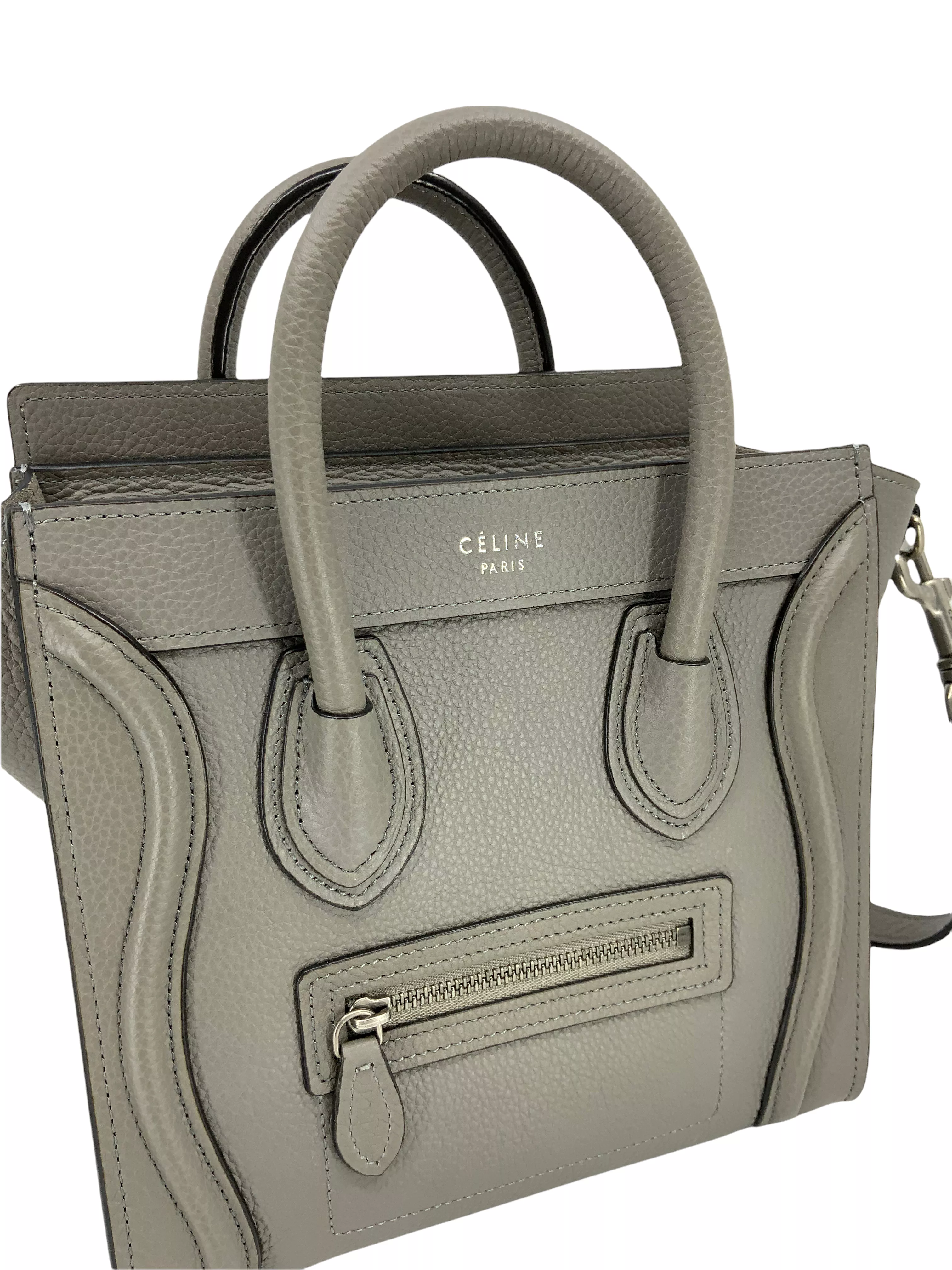 Celine Calfskin Nano Luggage Tote NEW