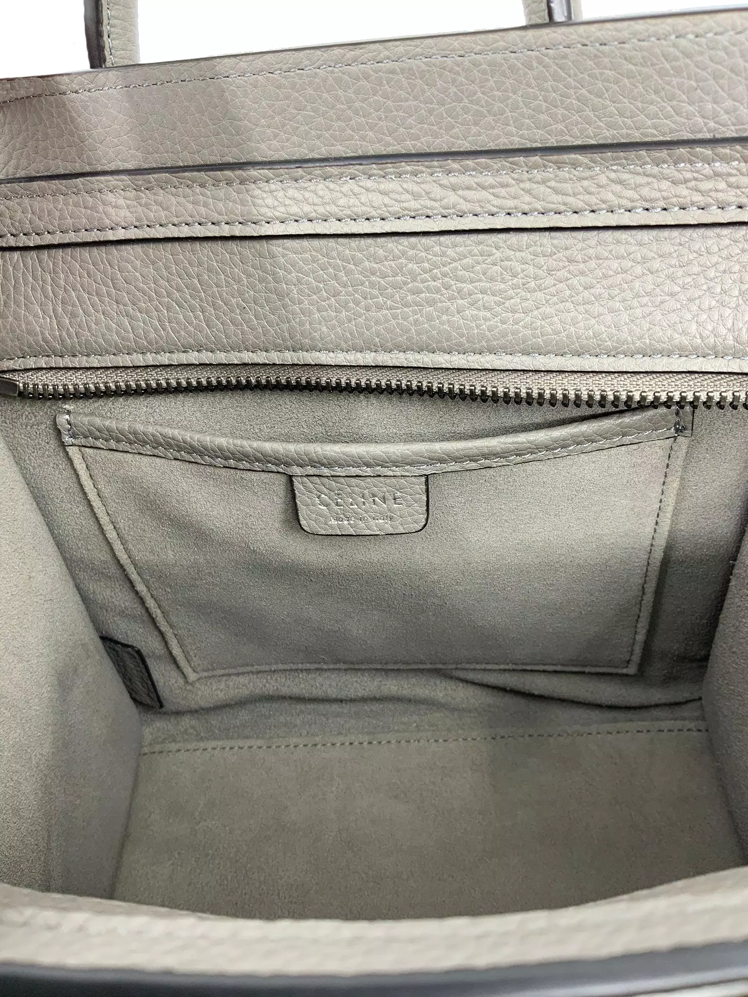 Celine Calfskin Nano Luggage Tote NEW