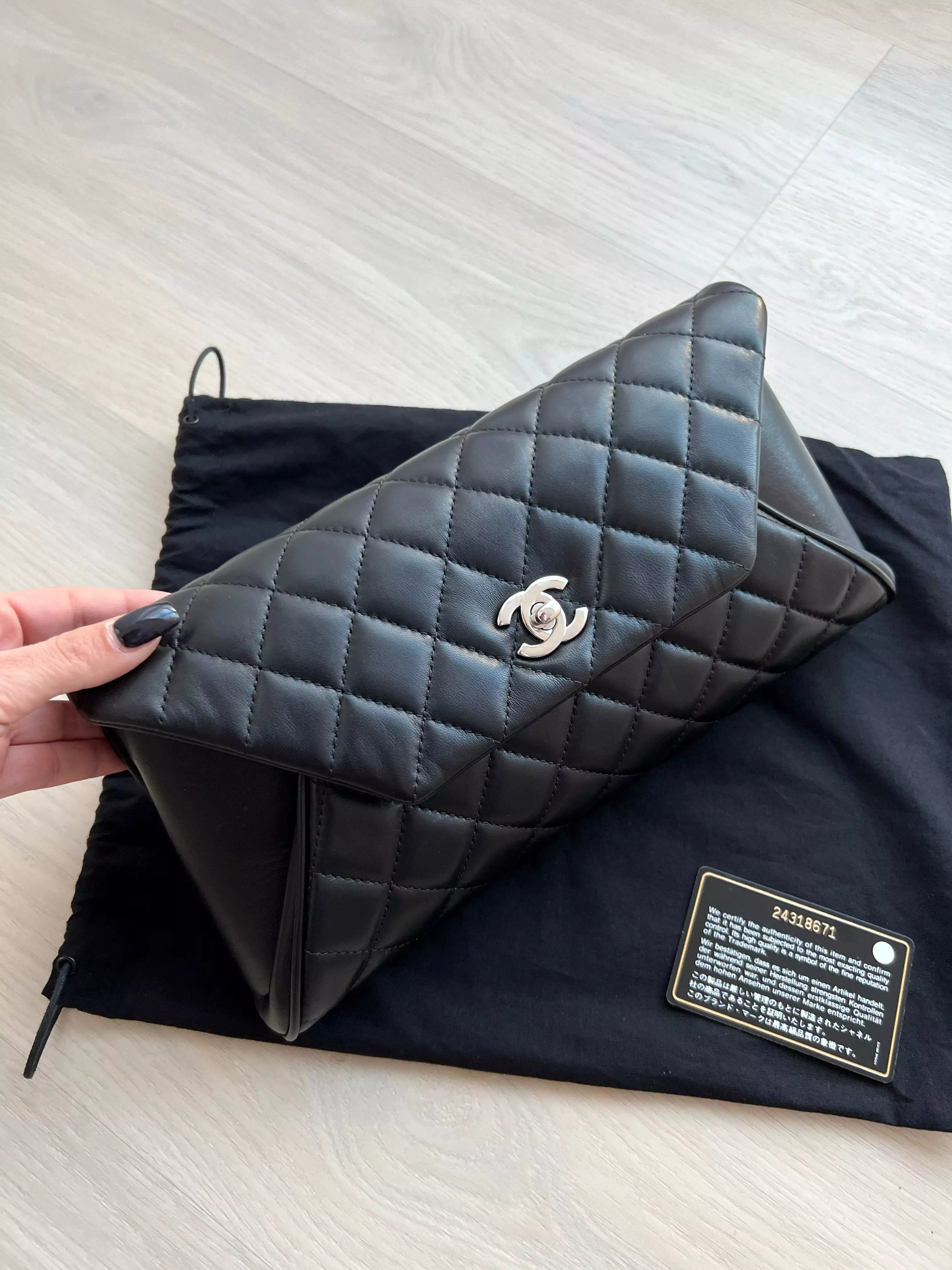 Chanel seasonal clutch