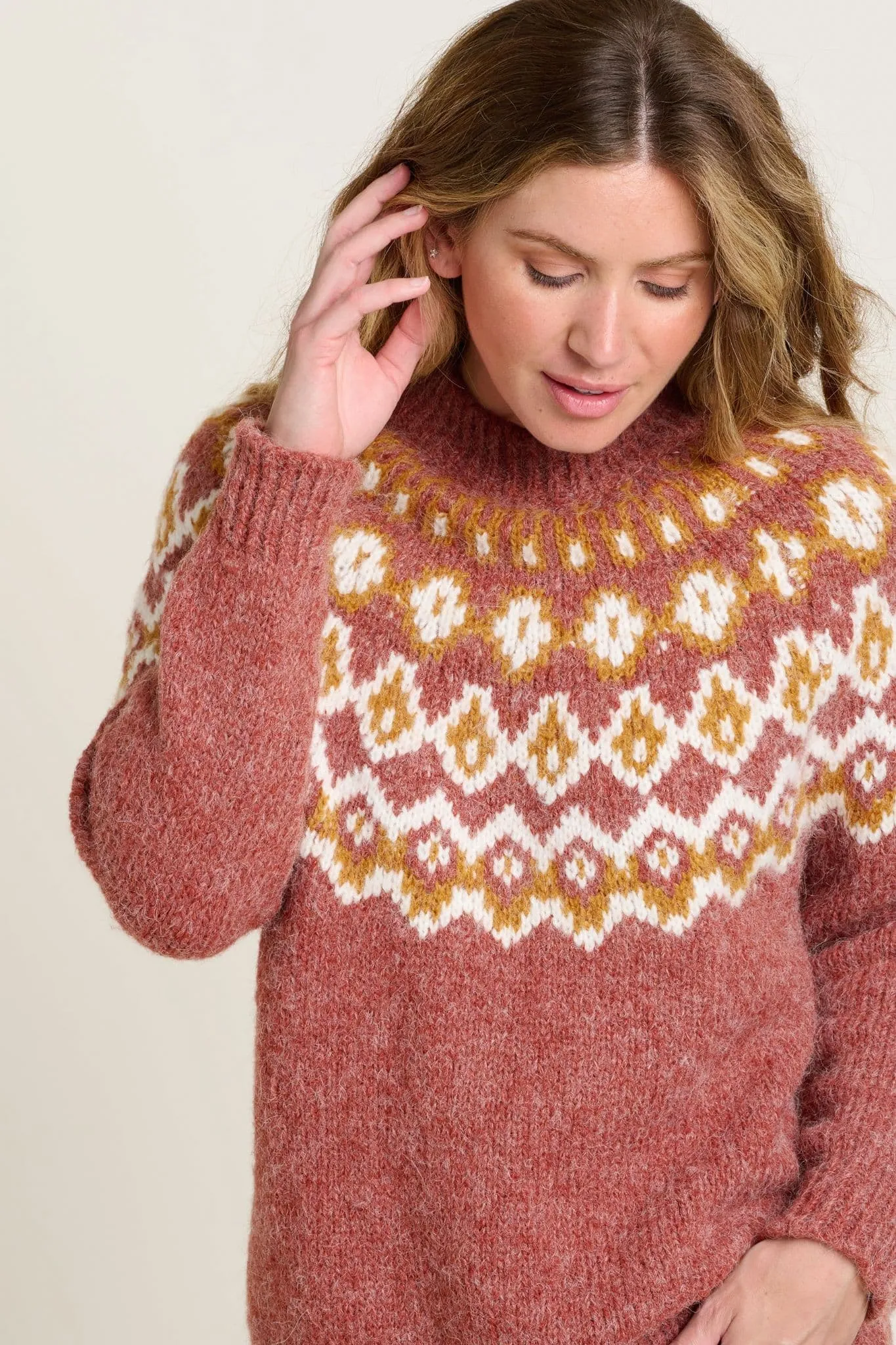 Chunky Knitted Fairisle Jumper