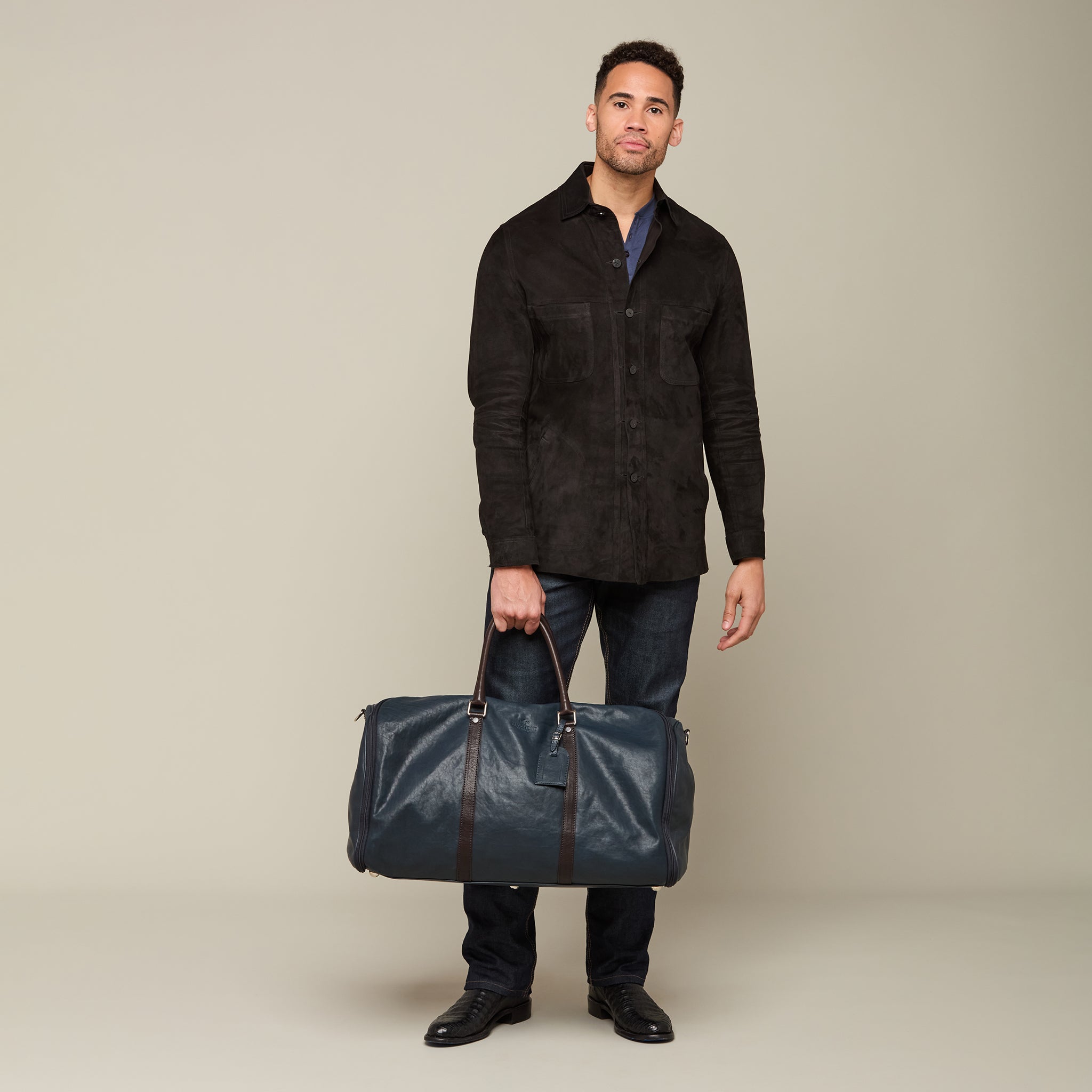 Cosimo Garment Duffle :: Navy