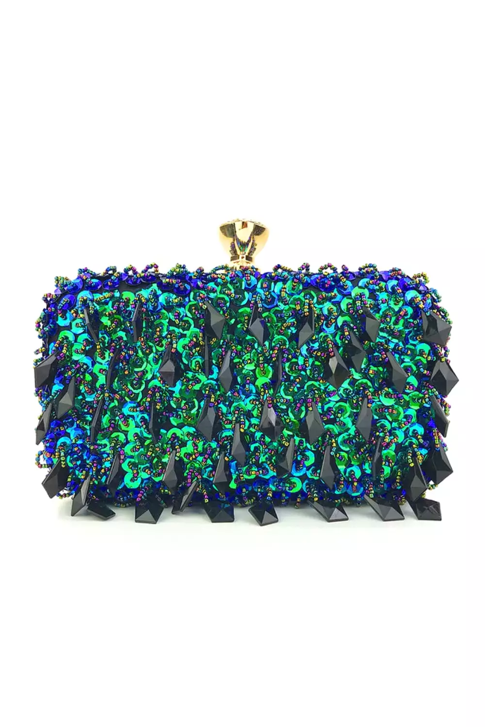 COSTAS BRILLIANTES CLUTCH GREEN