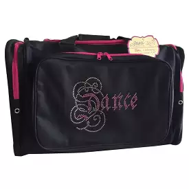 Dance Rhinestone Square Duffle Bag Style 1449