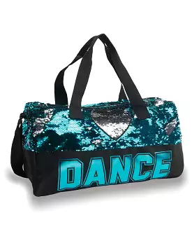 Dance Sequin Heart Duffel