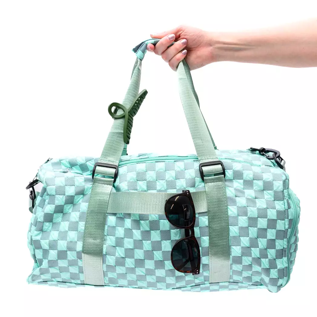 Elevate Travel Duffle in Teal