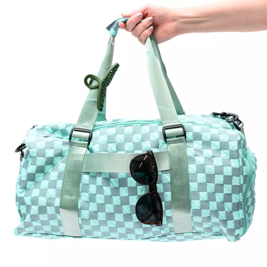 Elevate Travel Duffle in Teal