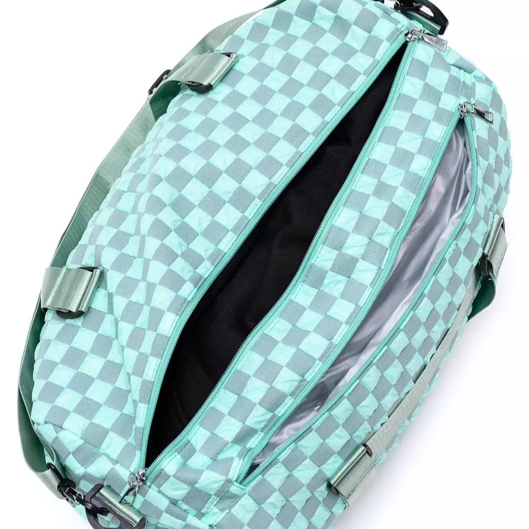 Elevate Travel Duffle in Teal