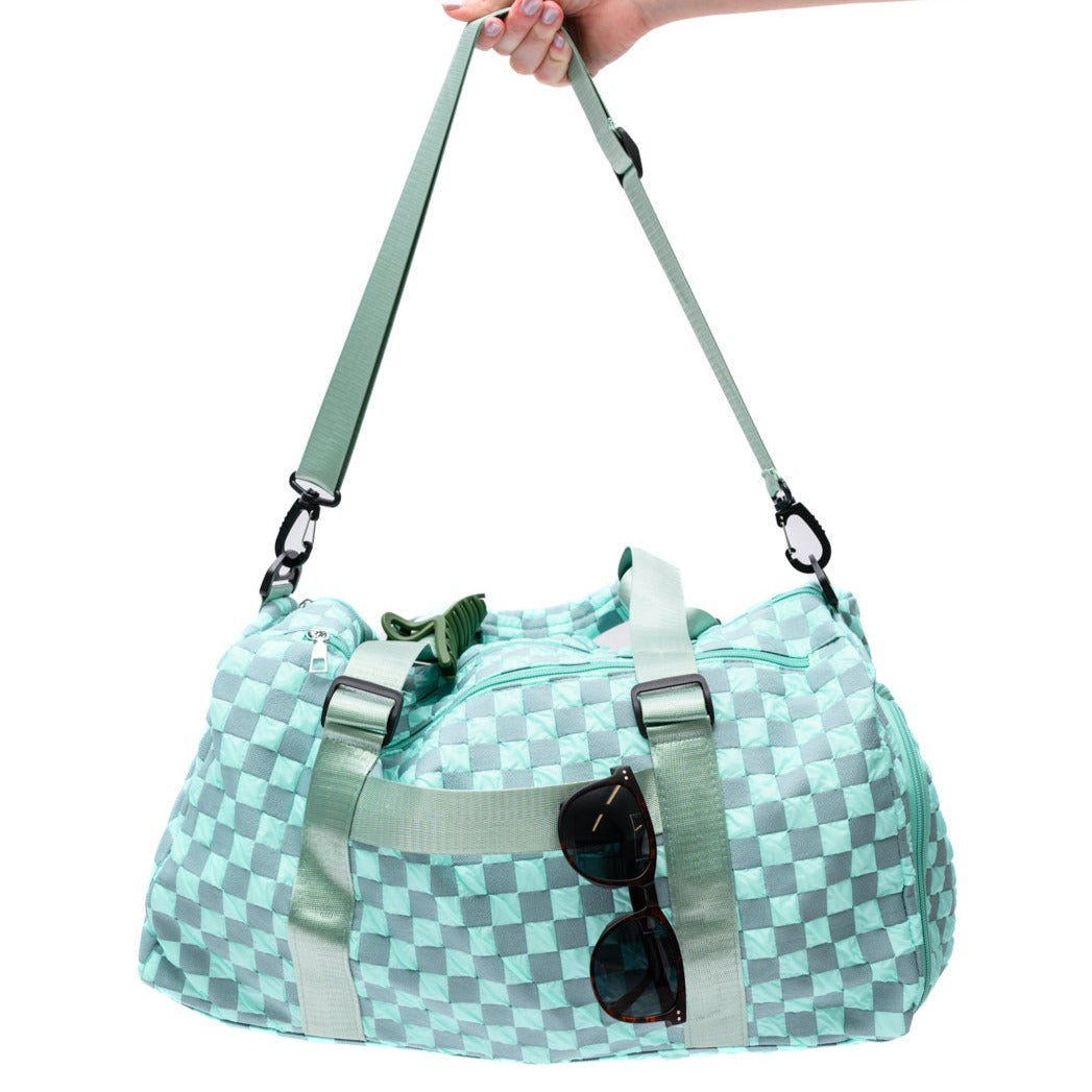 Elevate Travel Duffle in Teal