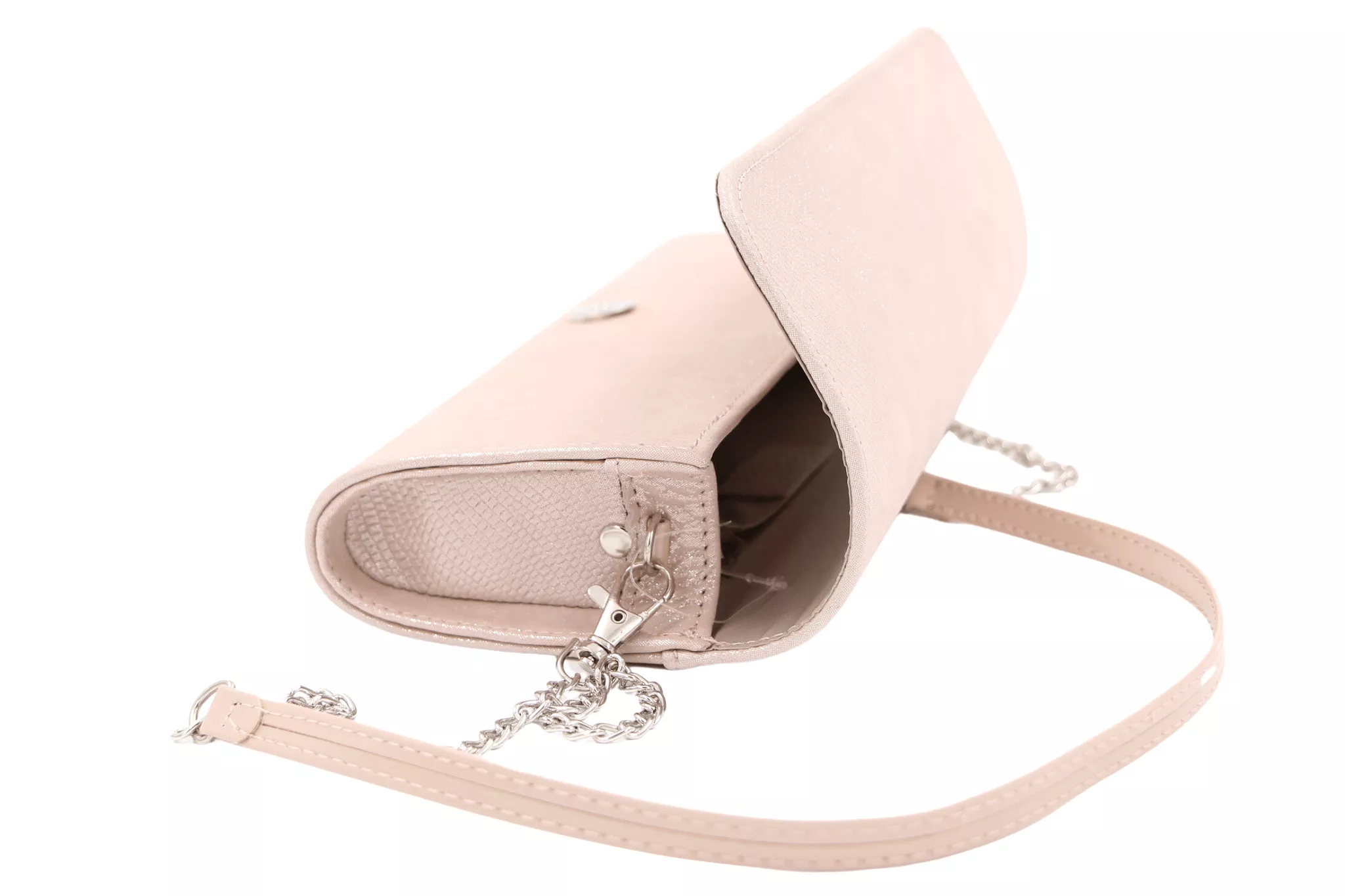 EMIS Pale pink Envelope clutch bag