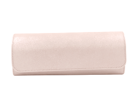 EMIS Pale pink Envelope clutch bag