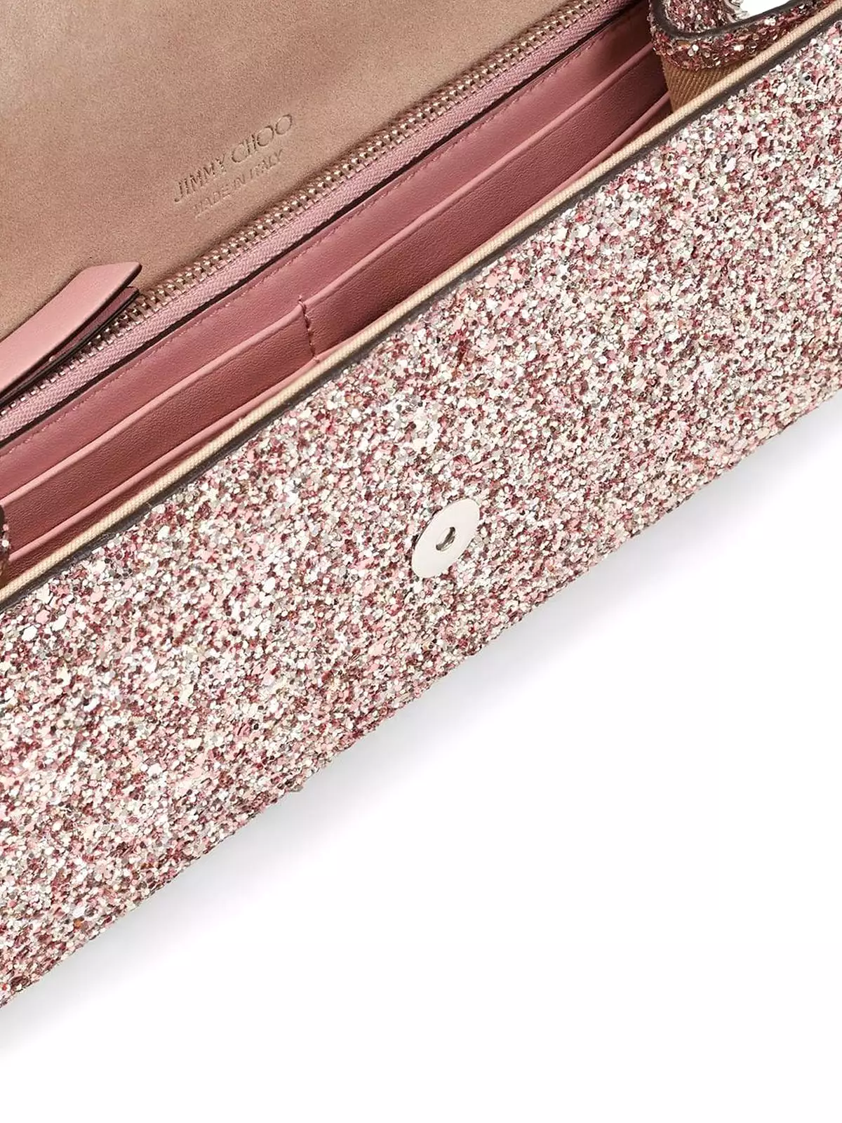 Emmie clutch with sequins