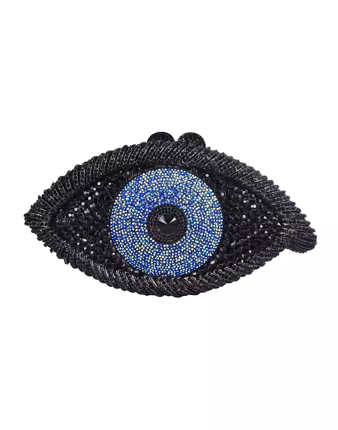 Evil Eye Crystal Evening Clutch