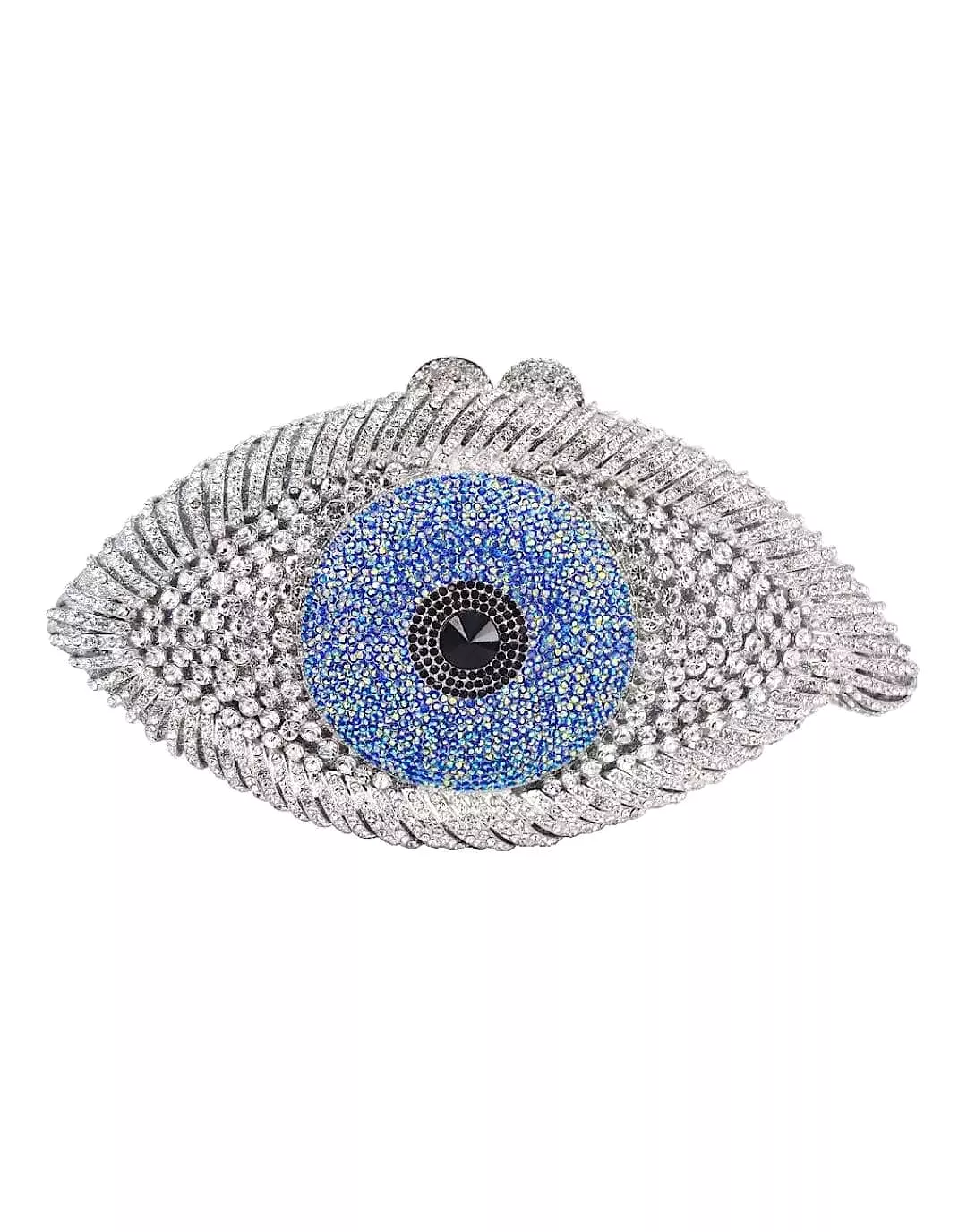 Evil Eye Crystal Evening Clutch