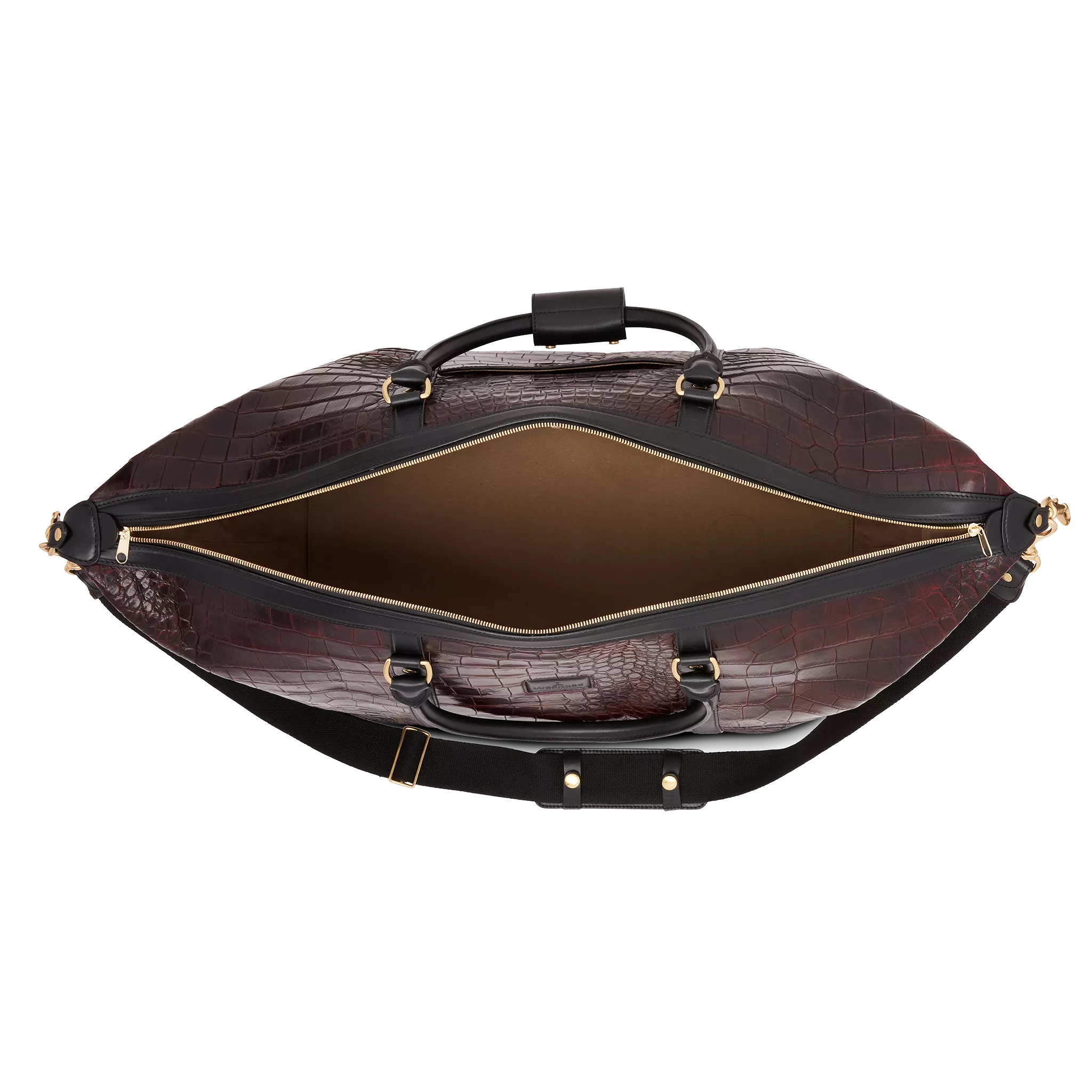 Giant Gator Duffle - Large :: Black Cherry