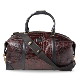 Giant Gator Duffle - Large :: Black Cherry