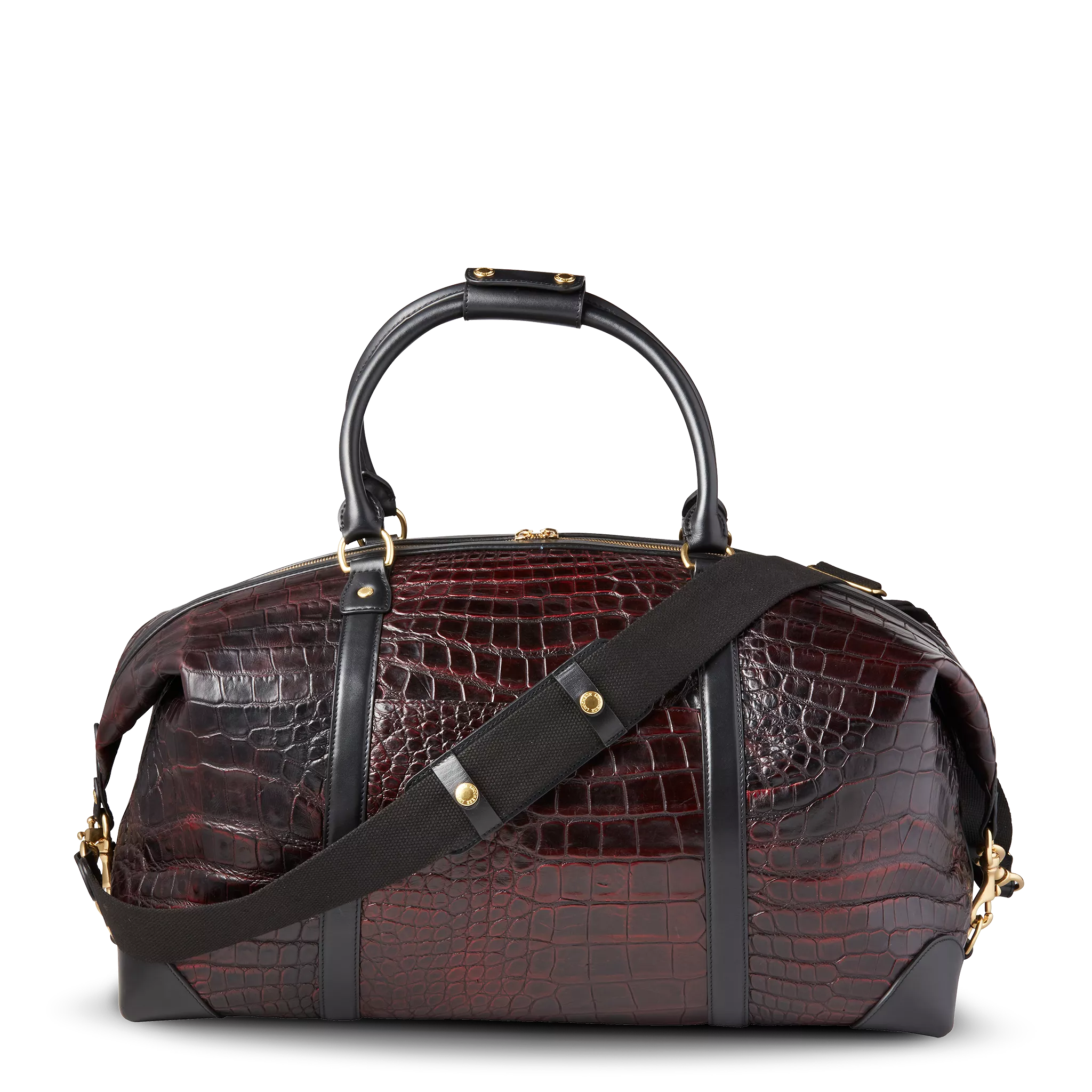 Giant Gator Duffle - Large :: Black Cherry