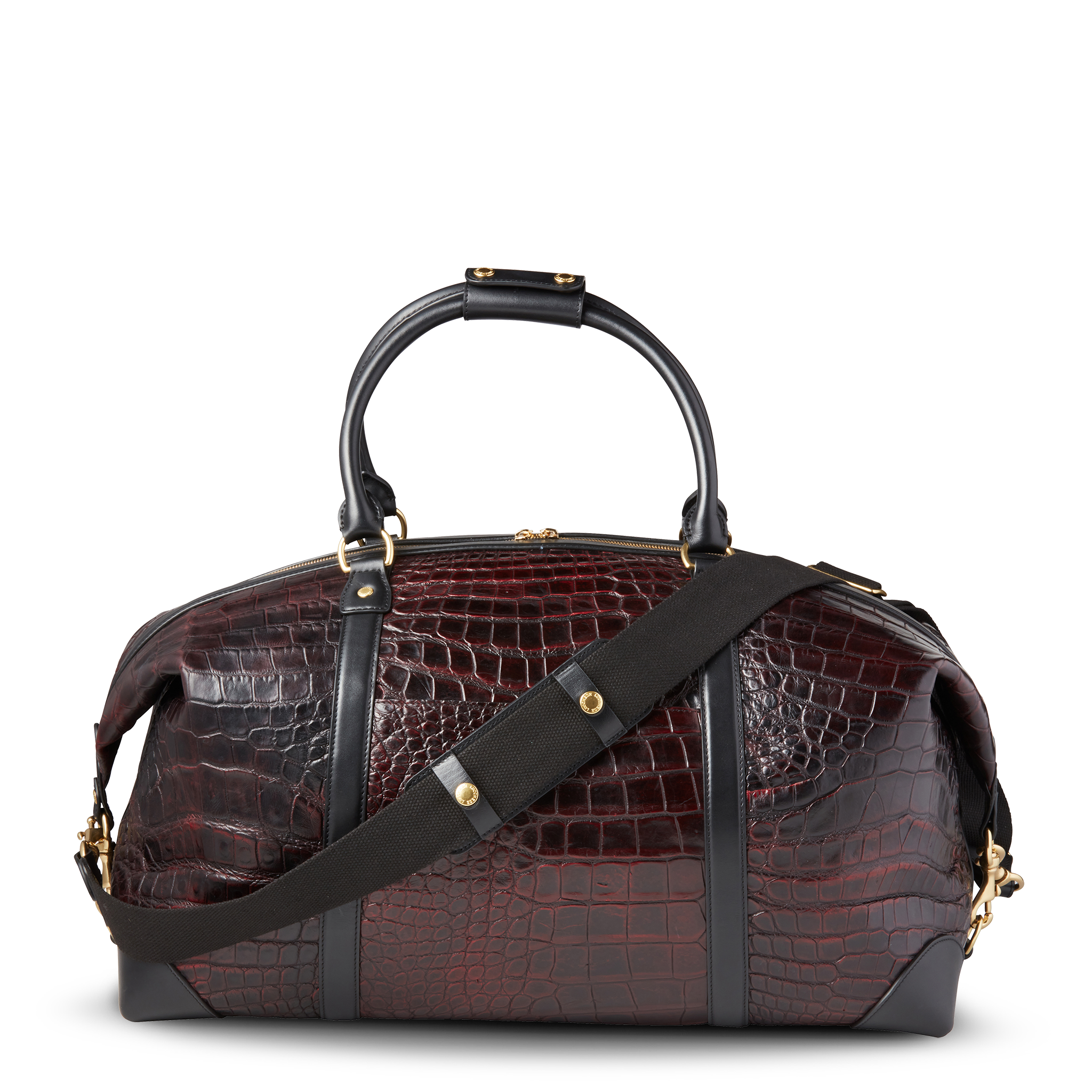 Giant Gator Duffle - Large :: Black Cherry