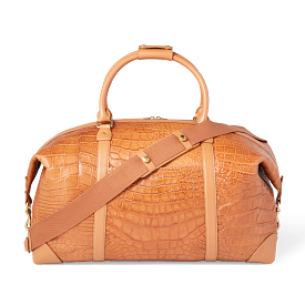 Giant Gator Duffle - Large :: Cognac/Kanga Tobac