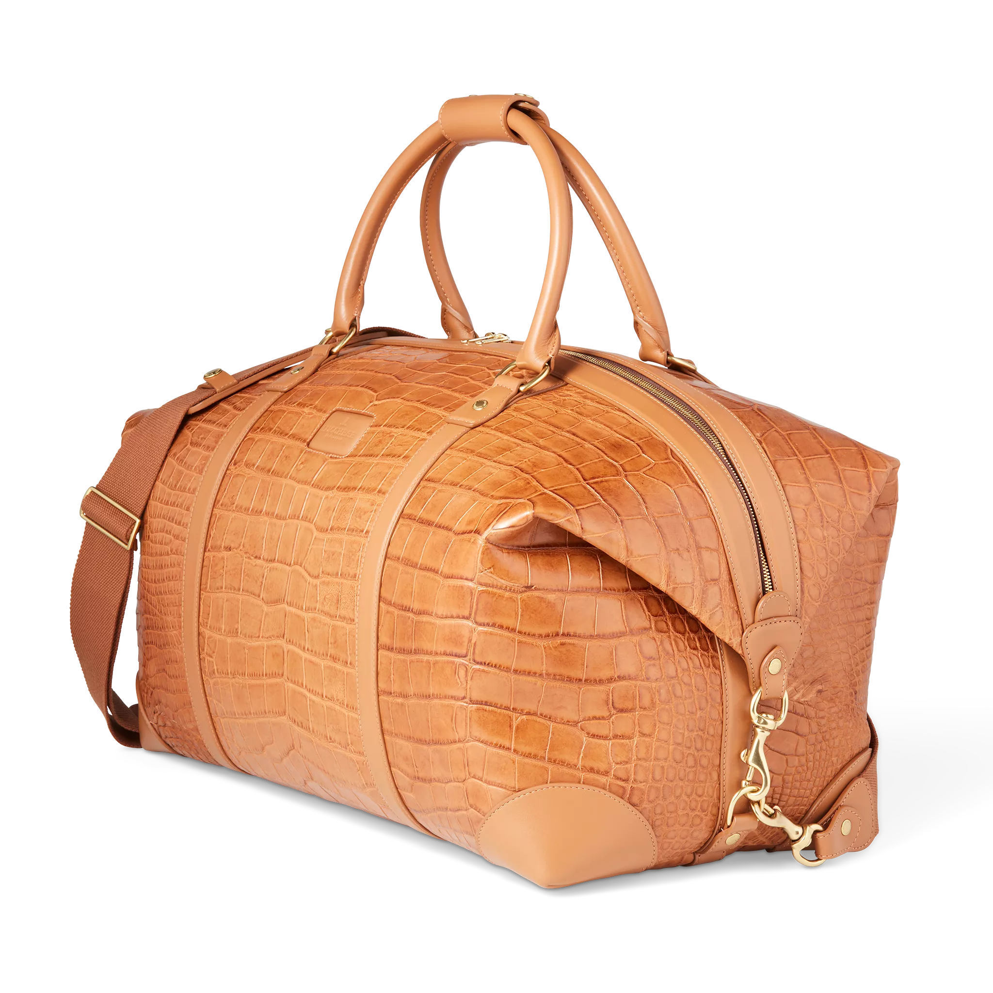 Giant Gator Duffle - Large :: Cognac/Kanga Tobac