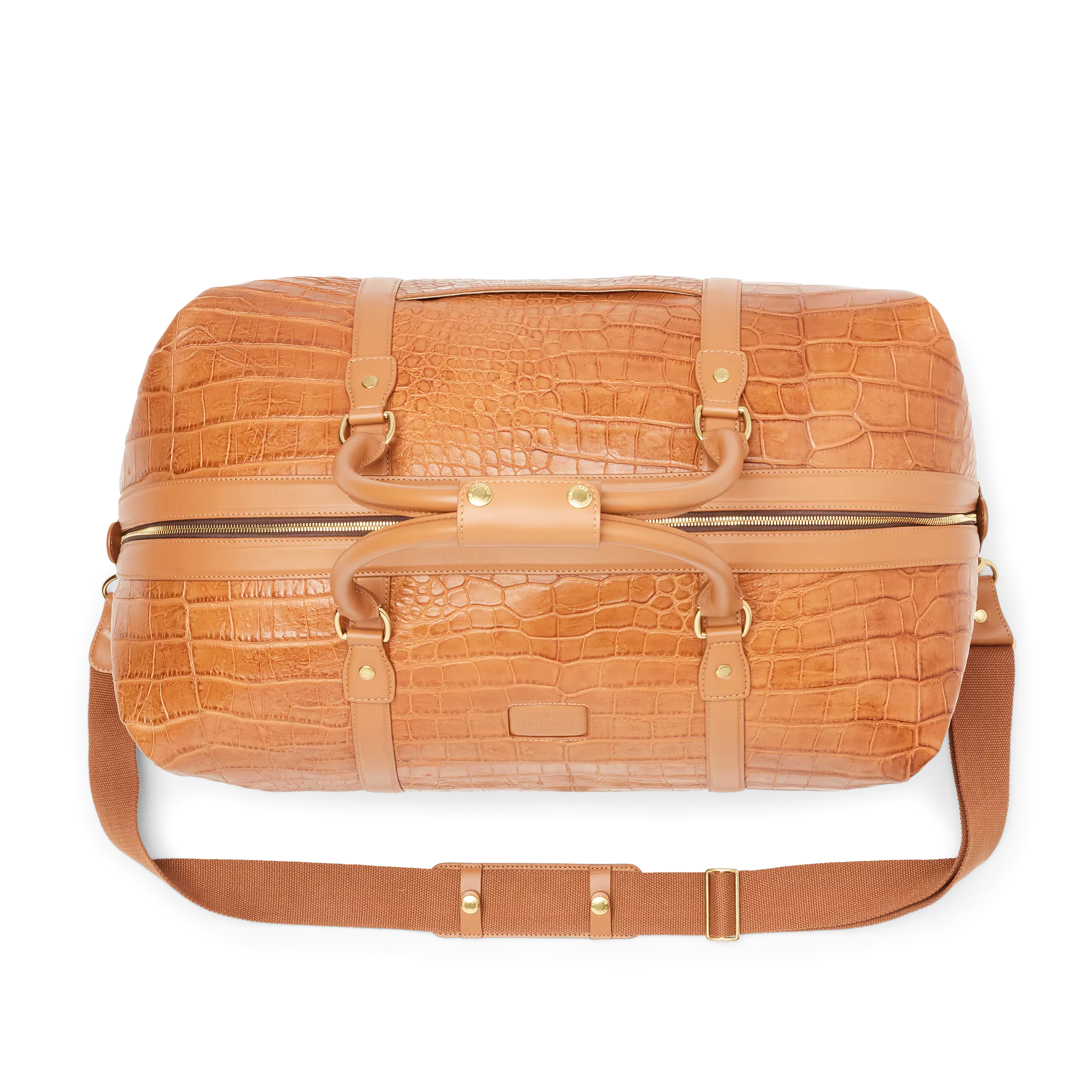 Giant Gator Duffle - Large :: Cognac/Kanga Tobac