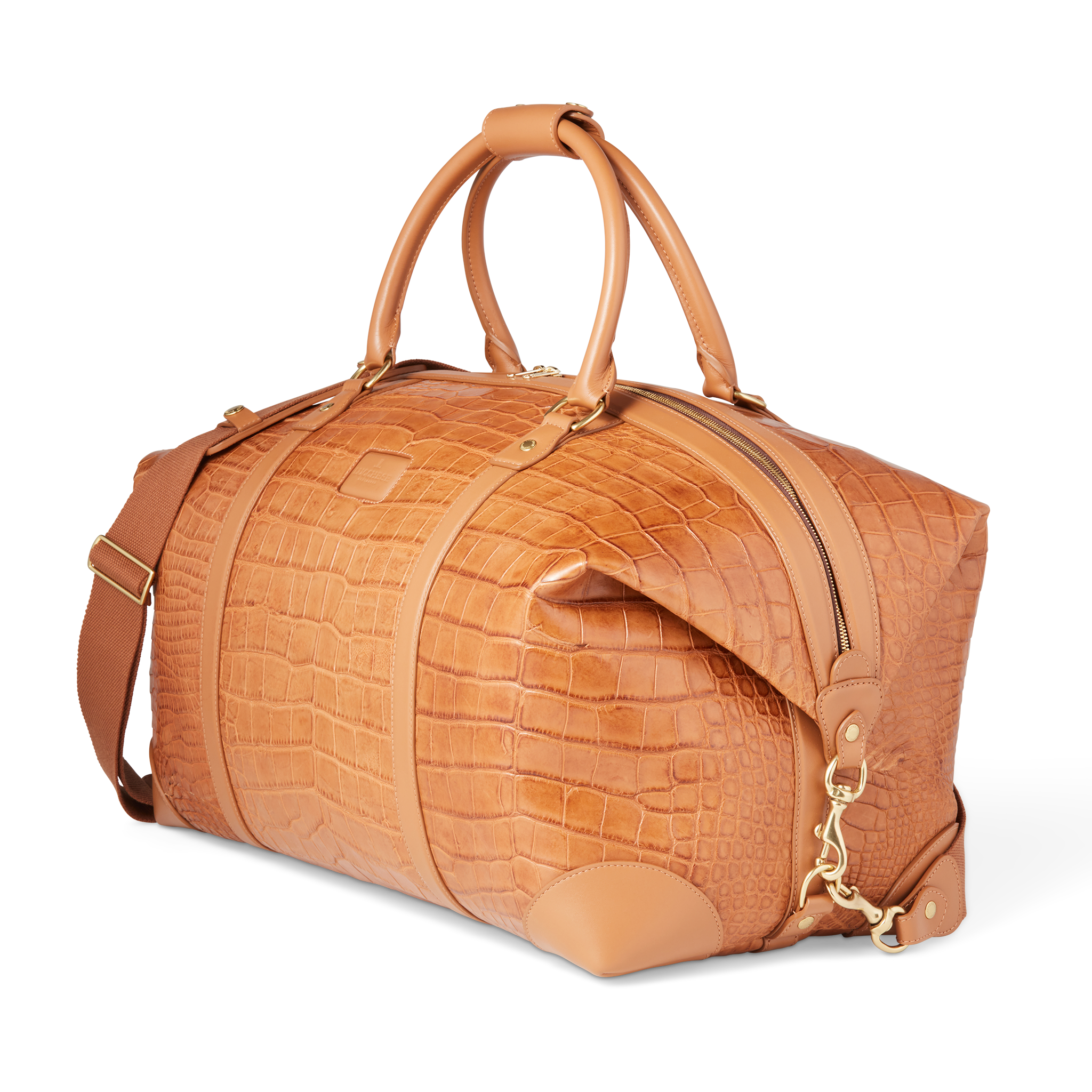 Giant Gator Duffle - Large :: Cognac/Kanga Tobac