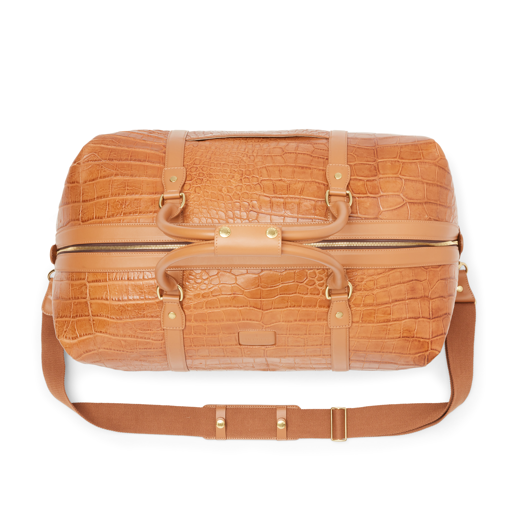 Giant Gator Duffle - Large :: Cognac/Kanga Tobac