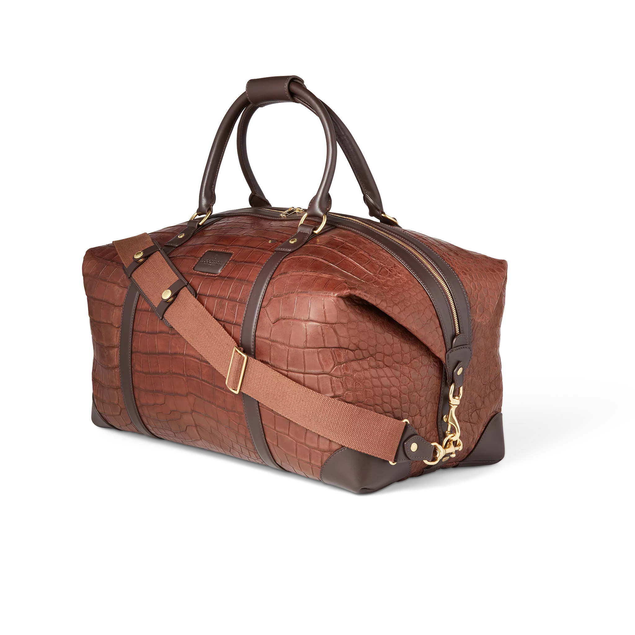 Giant Gator Duffle – Large :: Chocolate