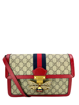 GUCCI GG Supreme Canvas Queen Margaret Shoulder Bag