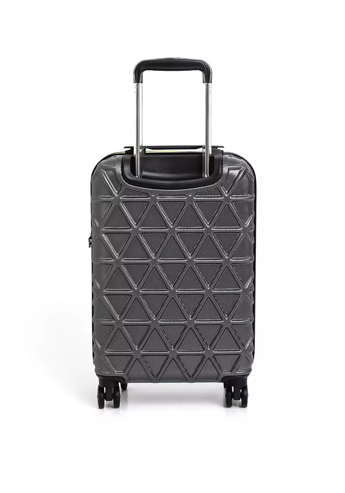 GUESS Le Disko Travel 18 8 Wheel Spinner Travel Case Gunmetal