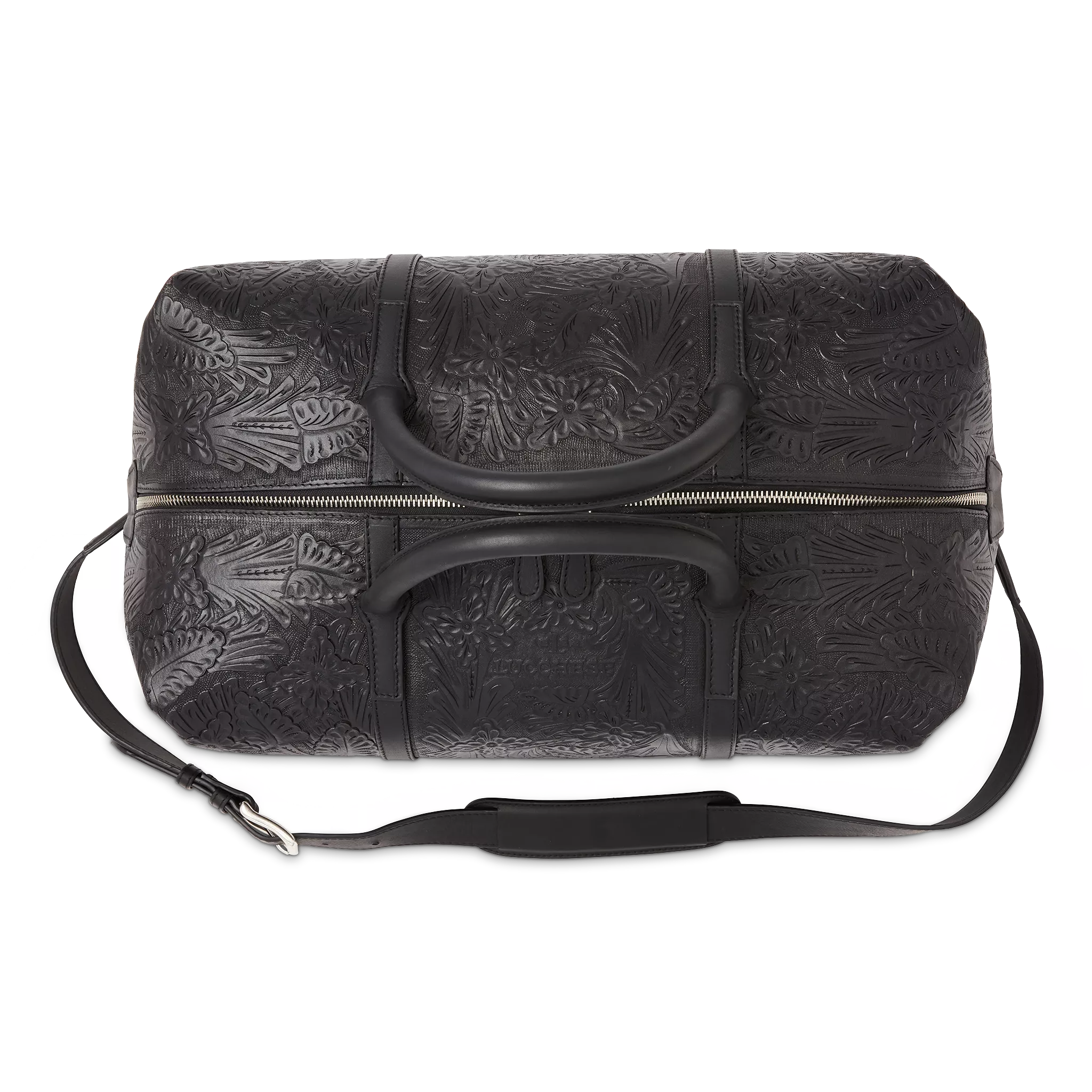 Hand-Tooled Duffle :: Black