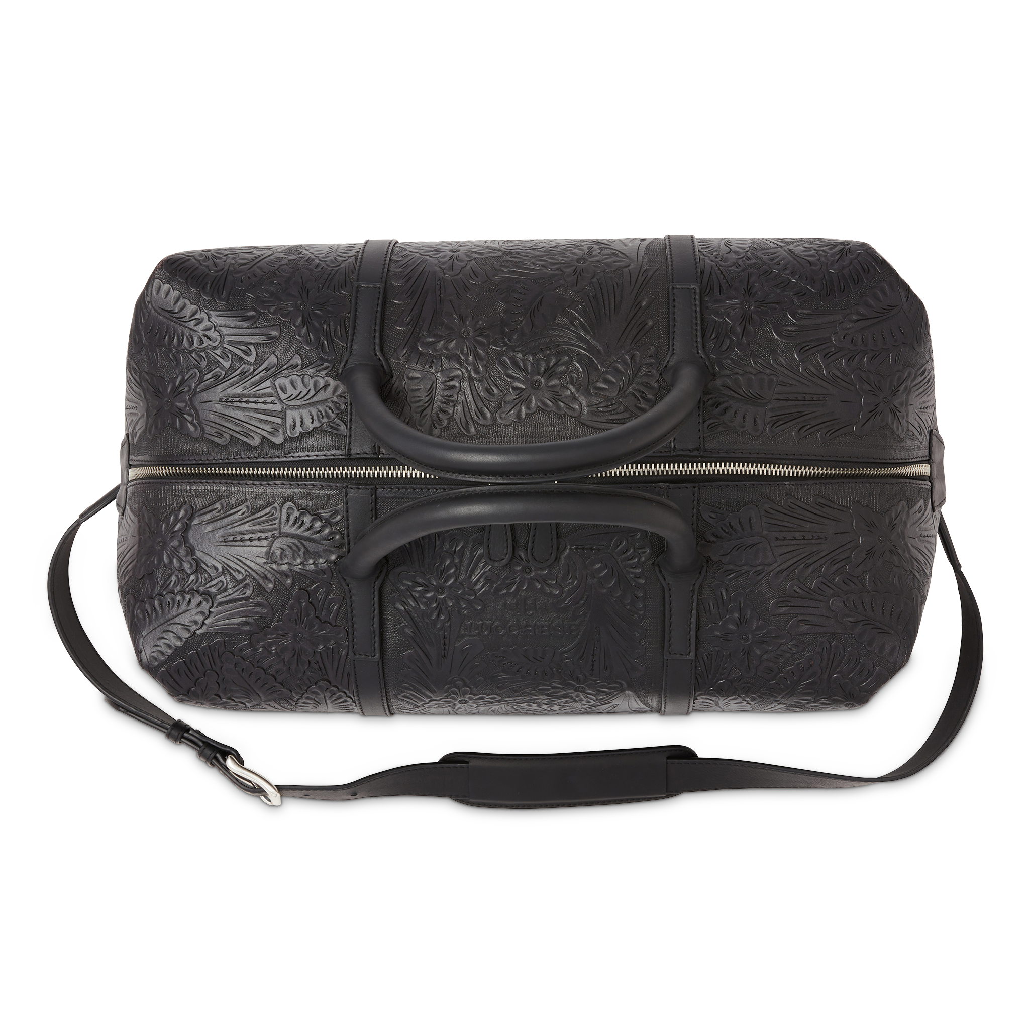 Hand-Tooled Duffle :: Black