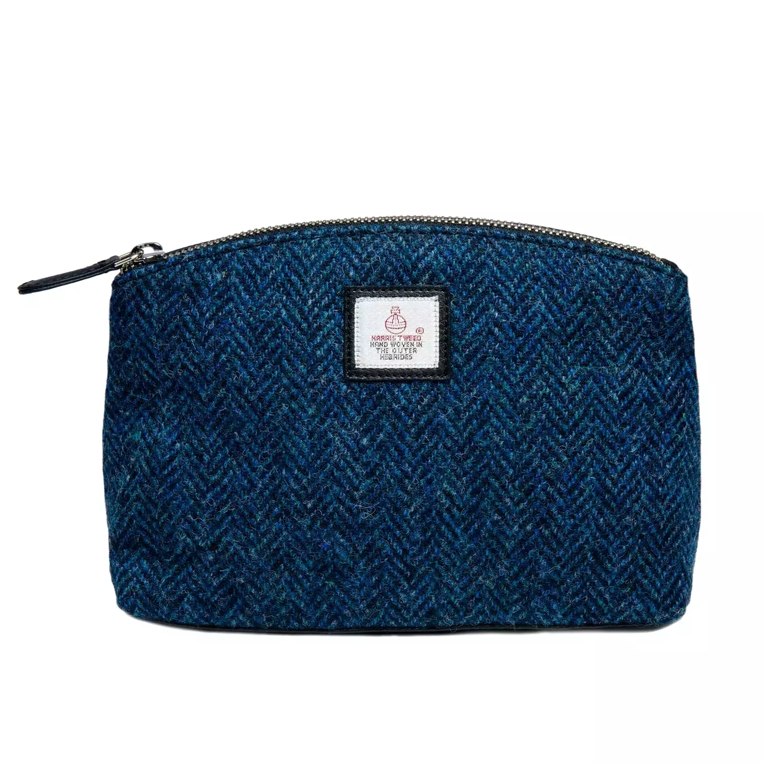 Harris Tweed Cosmetic Bag - Blue