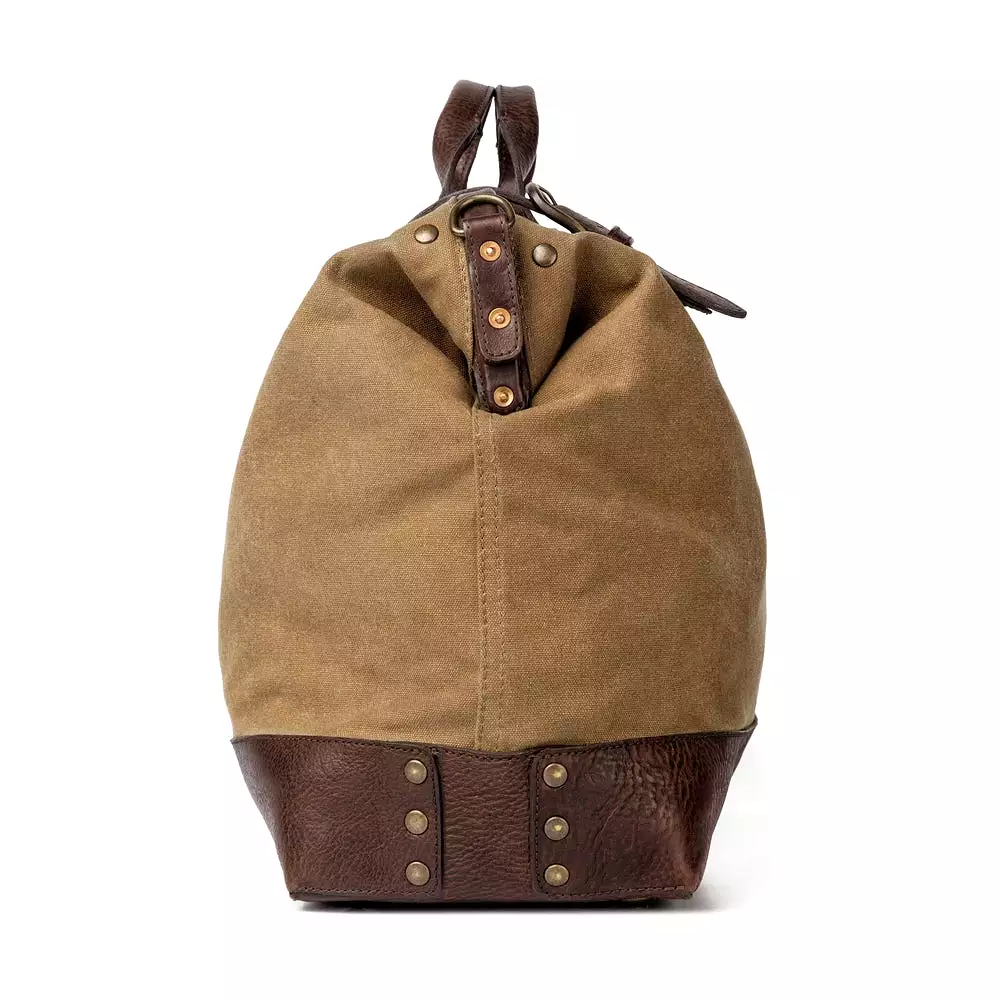 Heritage Waxed Canvas Lineman Duffle Bag