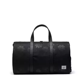 Herschel Novel Duffle Black Floral Sun