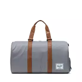 Herschel Novel Grey/Tan Synthetic Leather