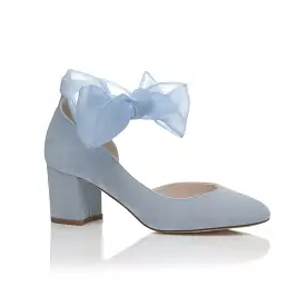 Hetty Mid Blue Organza