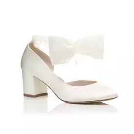 Hetty Mid Ivory Organza